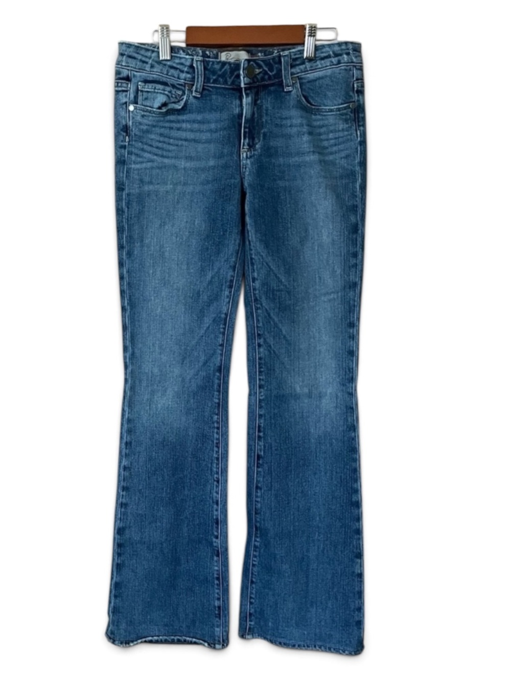 PAIGE Hollywood Hills Flare Bootcut Long Jeans